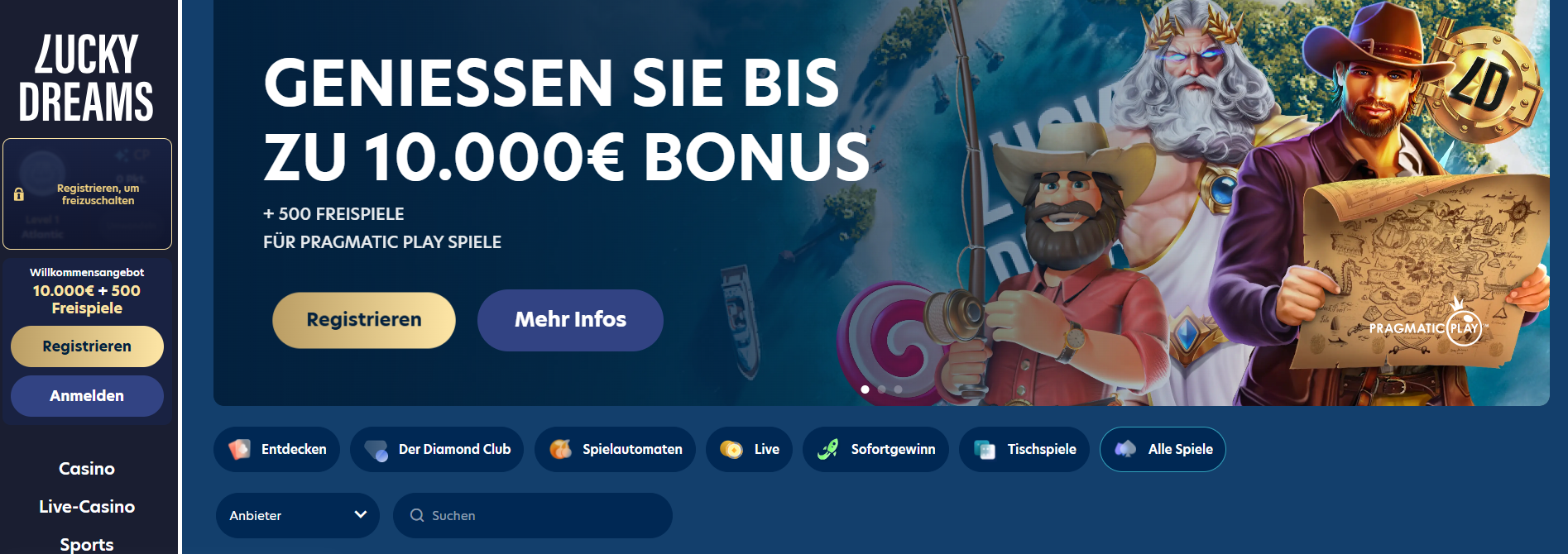 Lucky Dreams Casino